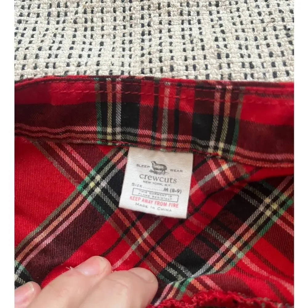 Crewcuts christmas nightgown size 8